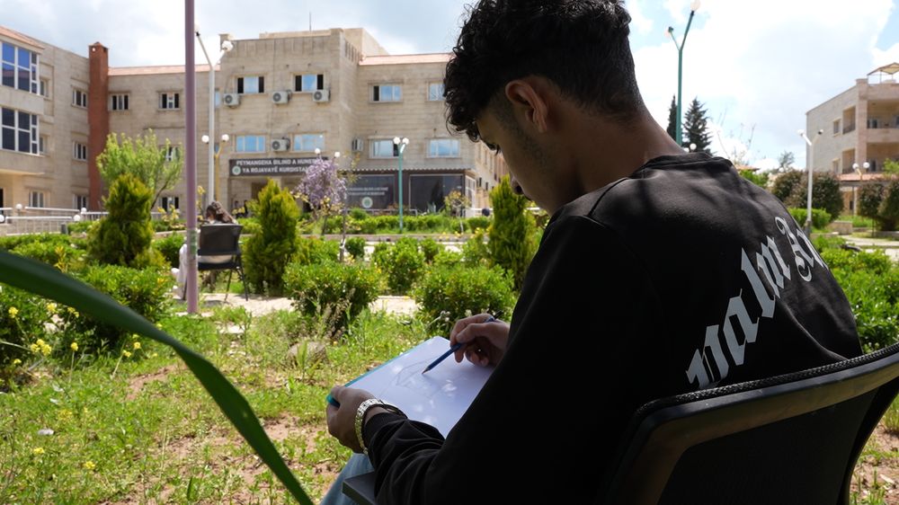 Studying in the open air