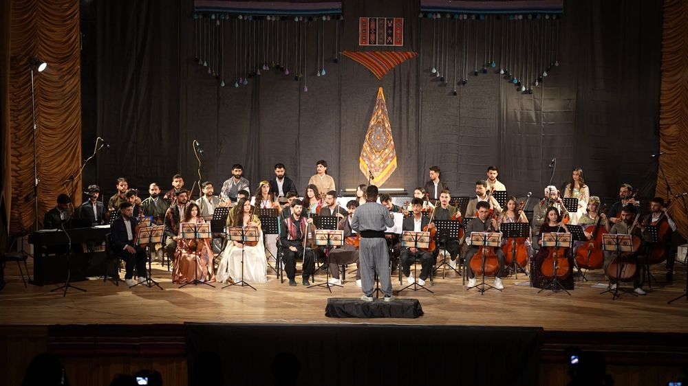 A performance on stage